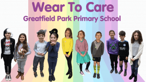 Green goalies, cuddly cats and a young crocodile all wear to care for GYC at Greatfield Park Primary School.